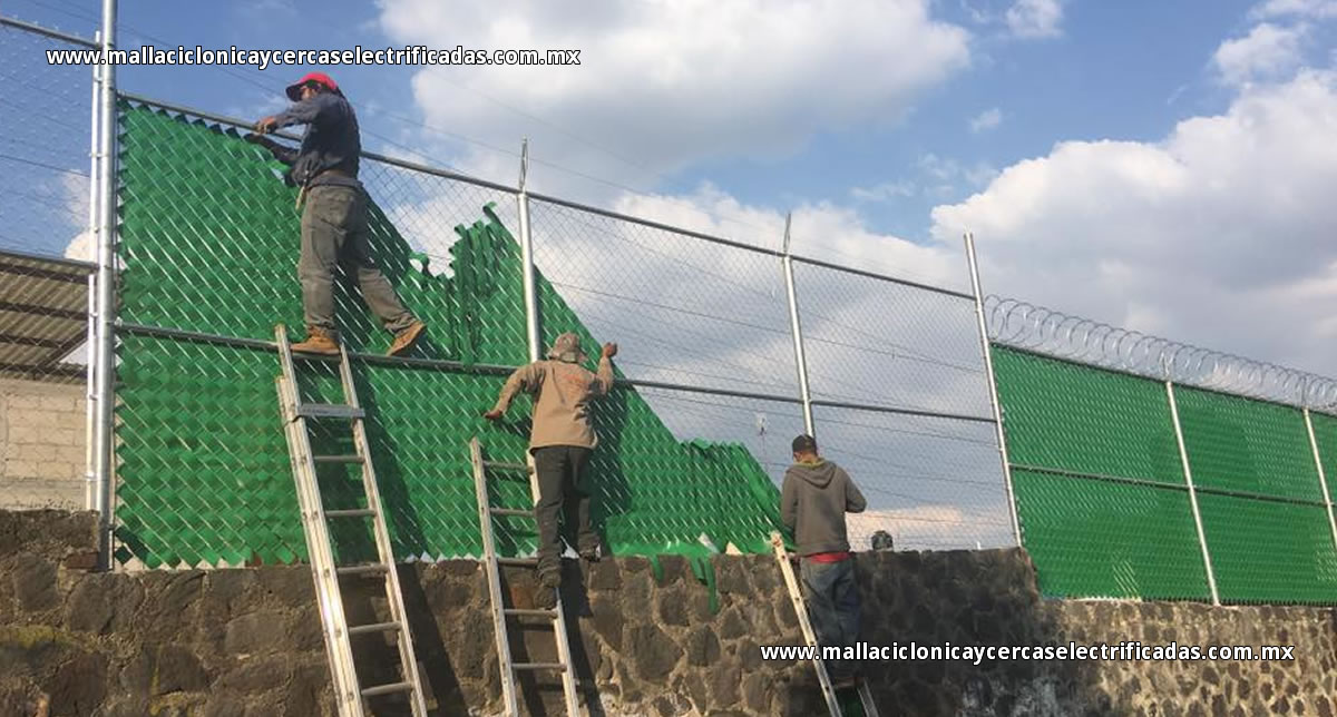 CINTA PARA MALLA CICLONICA CINTAS DE PRIVACIDAD - INSTALACION - VENTA - CDMX, (DF), ESTADO DE MEXICO - MAYOREO Y MENUDEO